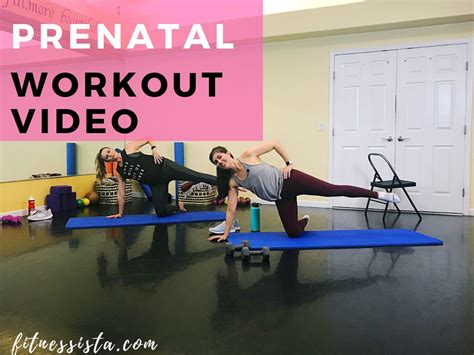 Pregnancy exercises (+ a prenatal workout video) - The Fitnessista