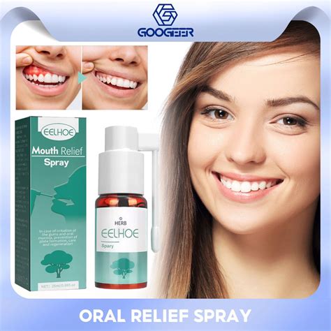 EELHOE Oral Ulcer Spray Mouth Relief Spray Toothache Spray Treatment