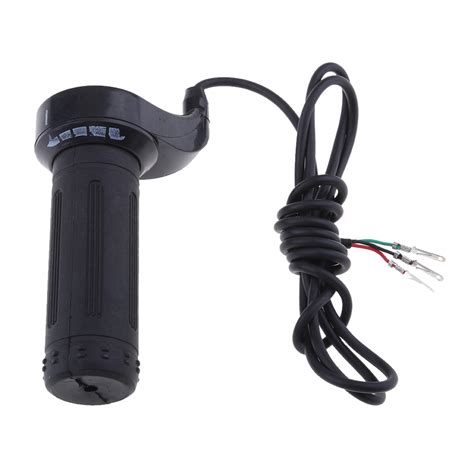 Electric E Bike Twist Throttle Grip Thumb Throttle 24v 36v 48v 3 Speed