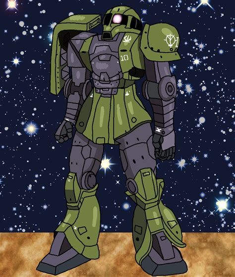 Zaku 1 By Galbin32 On Deviantart