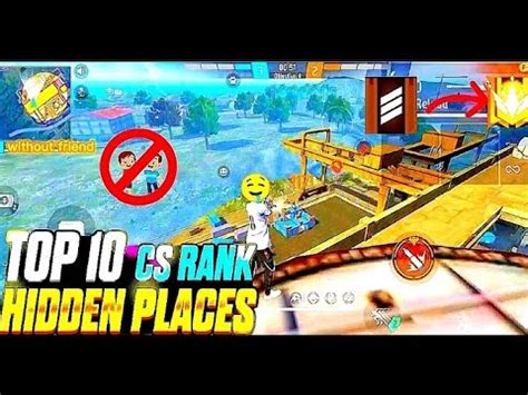 Top Hidden Places In Cs Rank Hidden Places In Free Fire Free