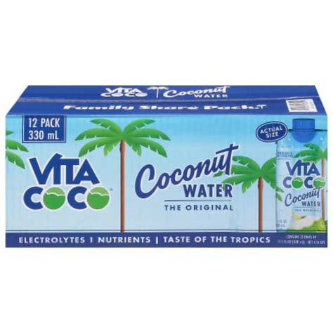 Vita Coco Original Coconut Bottled Water Bottles Fl Oz Kroger