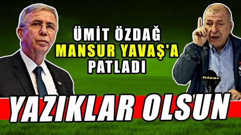 Mansur Yava A Ok S Zler Mit Zda Pi Man Oldu Youtube