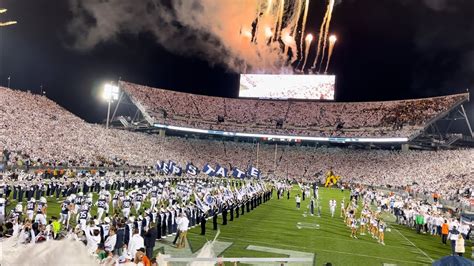 Penn State Whiteout Intro Student View Youtube