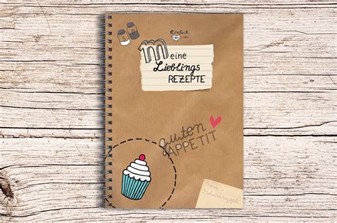 Cupcakes And Kisses® Rezeptbuch Zum Selberschreiben Mit Register I