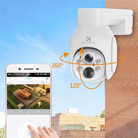 K F Concept Outdoorsecurity Camera Solarna Kamera G Lte Bezprzewodowy