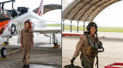 Madeline Swegle Becomes The First Ever Black Female Fighter Pilot