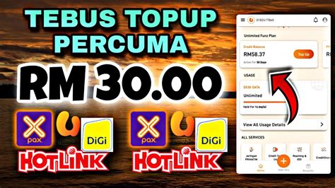 Topup Free Cara Dapat Topup Free Rm Maxis Celcom Digi