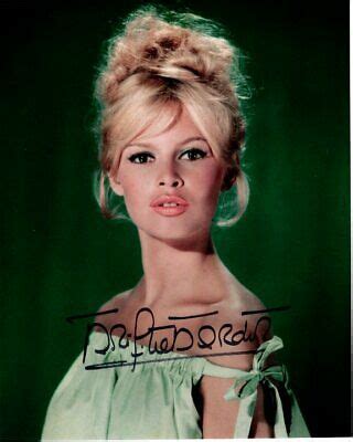 Brigitte Bardot Signed Autographed Photo Autographia