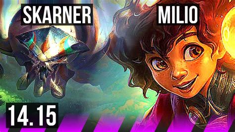 SKARNER Caitlyn Vs MILIO Zeri SUP 1 1 9 Rank 11 Skarner VN