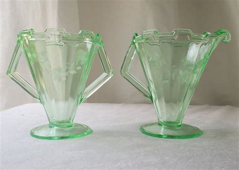 21 Most Valuable Green Depression Glass Patterns and Value Chart