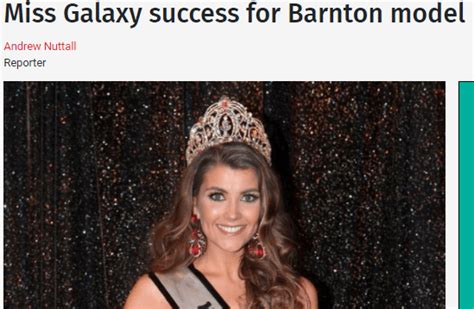 Newly Crowned Miss Galaxy England Kelsey Poulton Made Her Local