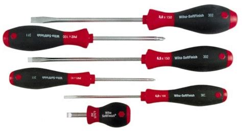 Wiha Piece Phillips Slotted Screwdriver Set Msc