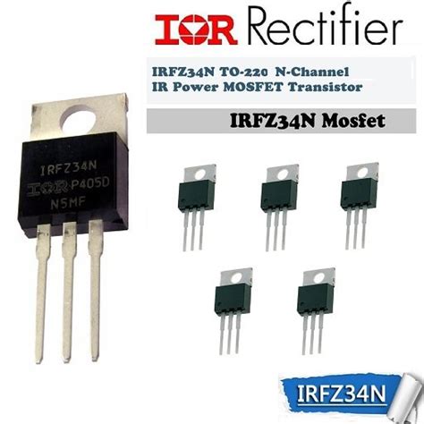 Jual Mosfet Irfz N V Ir To N Channel Mosfet Irfz N Irf Z N