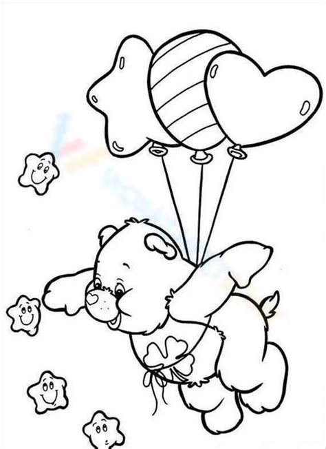 Care Bear Coloring Printable Pages