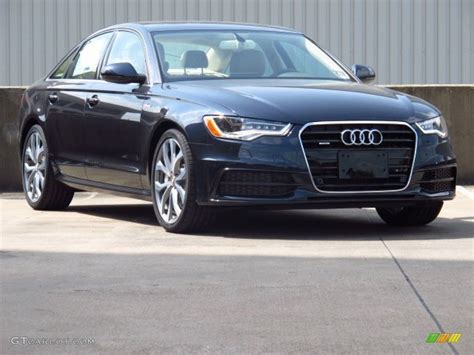 2014 Moonlight Blue Metallic Audi A6 3 0T Quattro Sedan 84358220 Photo