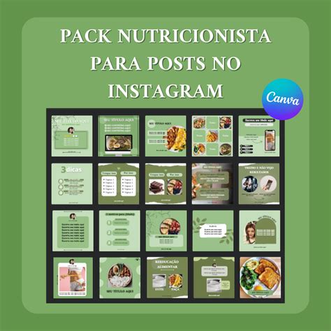 Pack De Posts Instagram Para Nutricionistas