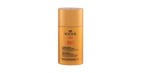NUXE Sun Light Fluid SPF50 Opalovací přípravek na obličej 50 ml | ELNINO.CZ