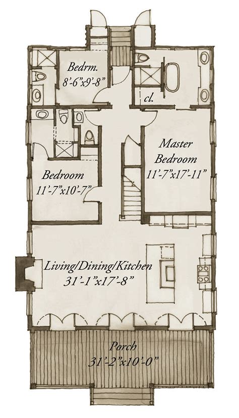 Aiken Street Southern Living House Plans