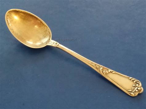 Сребърна лъжичка 800 проба маркировки German Silver | Съдове, Сервизи ...