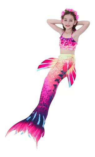Conjunto De Bikini Para Niños pcs Traje De Baño Sea Maid Ta Meses sin interés