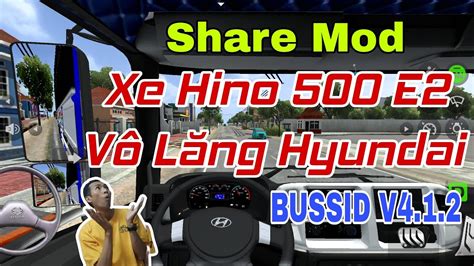 Bus Simulator Indonesia V4 1 2 Share Mod Xe Hino 500 E2 Độ Vô Lăng