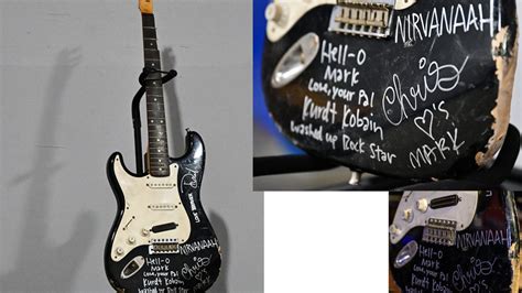 Guitar Smashed By Nirvanas Kurt Cobain Sells For Nearly 600 000