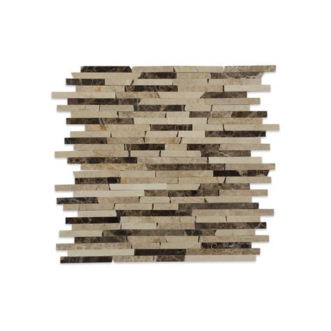 Styx Woodland Blend Interlocking Mosaic Tile By Soho Studio XWOODLND