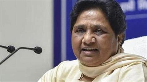 Mayawati Rules Out Alliance With India Nda Calls Them Casteist Communal Hindustan Times