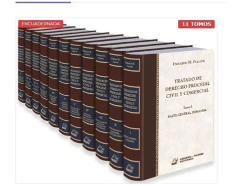 Tratado De Derecho Procesal Tomos De Falc N Enrique Manuel