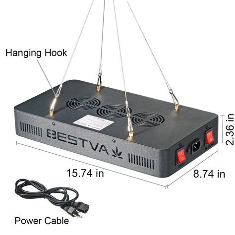 Double Chips W By Bestva Led Grow Lamp Lighting Information