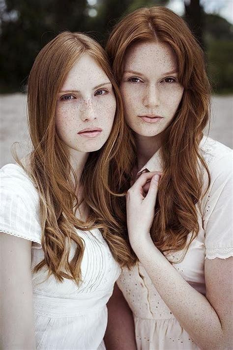 Redheads Twins Redheads Freckles Freckles Girl Beautiful Hair Color Gorgeous Redhead