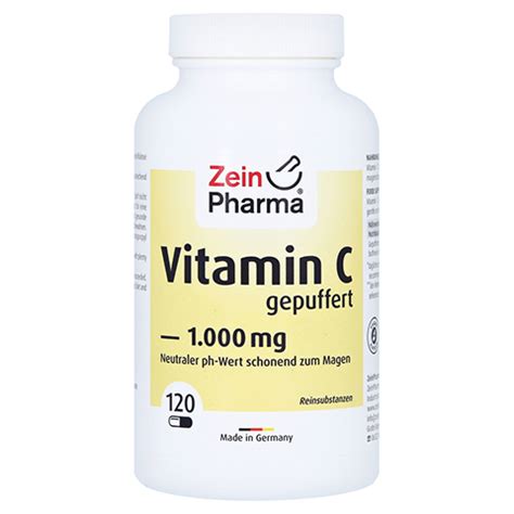 VITAMIN C KAPSELN 1000 mg gepuffert 120 Stück medpex