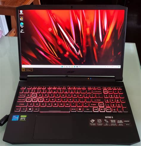 Acer Nitro 5 I5 11400h 16gb 512gb Ssd 15 6 Qhd 165hz Rtx 3060 電腦＆科技 手提電腦 Carousell