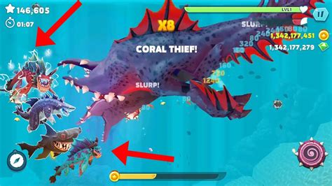 Hungry Shark Evolution Bigger Monster Giant Enemy Abysshark New Skin