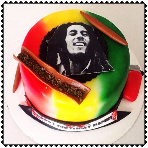 Bob Marley Cake All Edible Weed Birthday Cake Bob Marley Cakes