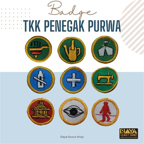 Jual Badge Tkk Penegak Purwa Termurah Shopee Indonesia