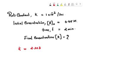 SOLVED For a certain first order reaction the rate constant at 450ÂC