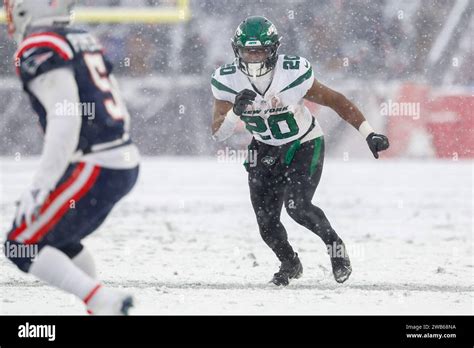 New York Jets Running Back Breece Hall 20 Runs A Route During The