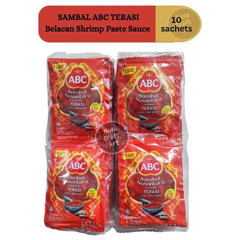 ABC Sambal Chili Shrimp Paste Hot Sauce Gourmet Homestyle Halal S Etsy