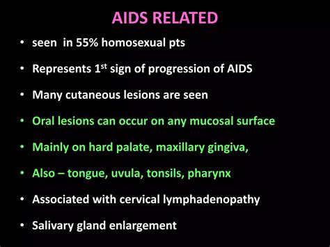 Oral Manifestations Of Hiv Aids Ppt