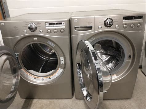 Order Your Used Set LG Washer Wm2455hs Dryer Dle5955s Today