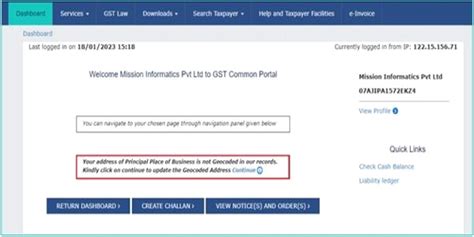 Faqs On Geocoding The Address Of Principal Place Of Business