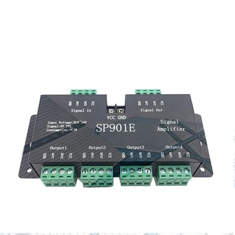 SP901E SPI Signal Amplifier Repeater For WS2812B WS2811 WS2813 RGB