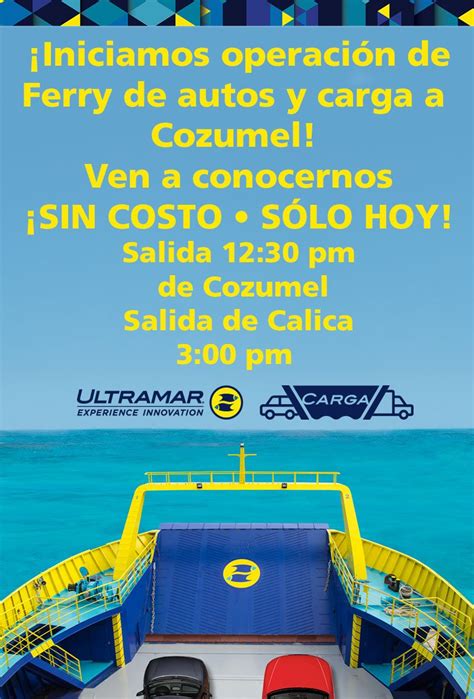 Introducir 89 Imagen Costo De Ferry A Cozumel En Auto Abzlocal Mx