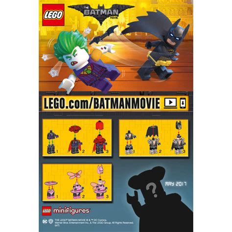 Lego The Lego Batman Movie Series Random Bag Set Instructions