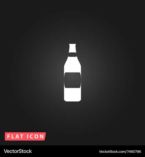 Bottle of beer Royalty Free Vector Image - VectorStock