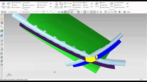 Siemens Nx Class A Surfacing Blends Youtube