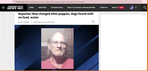 Ronald Short Facing Charges After Two Dogs And Multiple Puppies Were