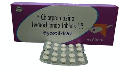 Chlorpromazine Hydrochloride Tablets 100 Mg At Rs 12stripe In Nagpur